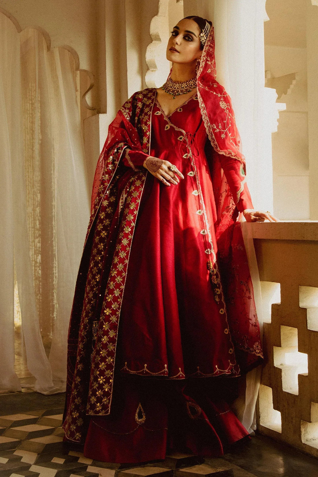 Zara Shahjahan | Bridal 2024 | CHAMPA - Aqsa Fabrics