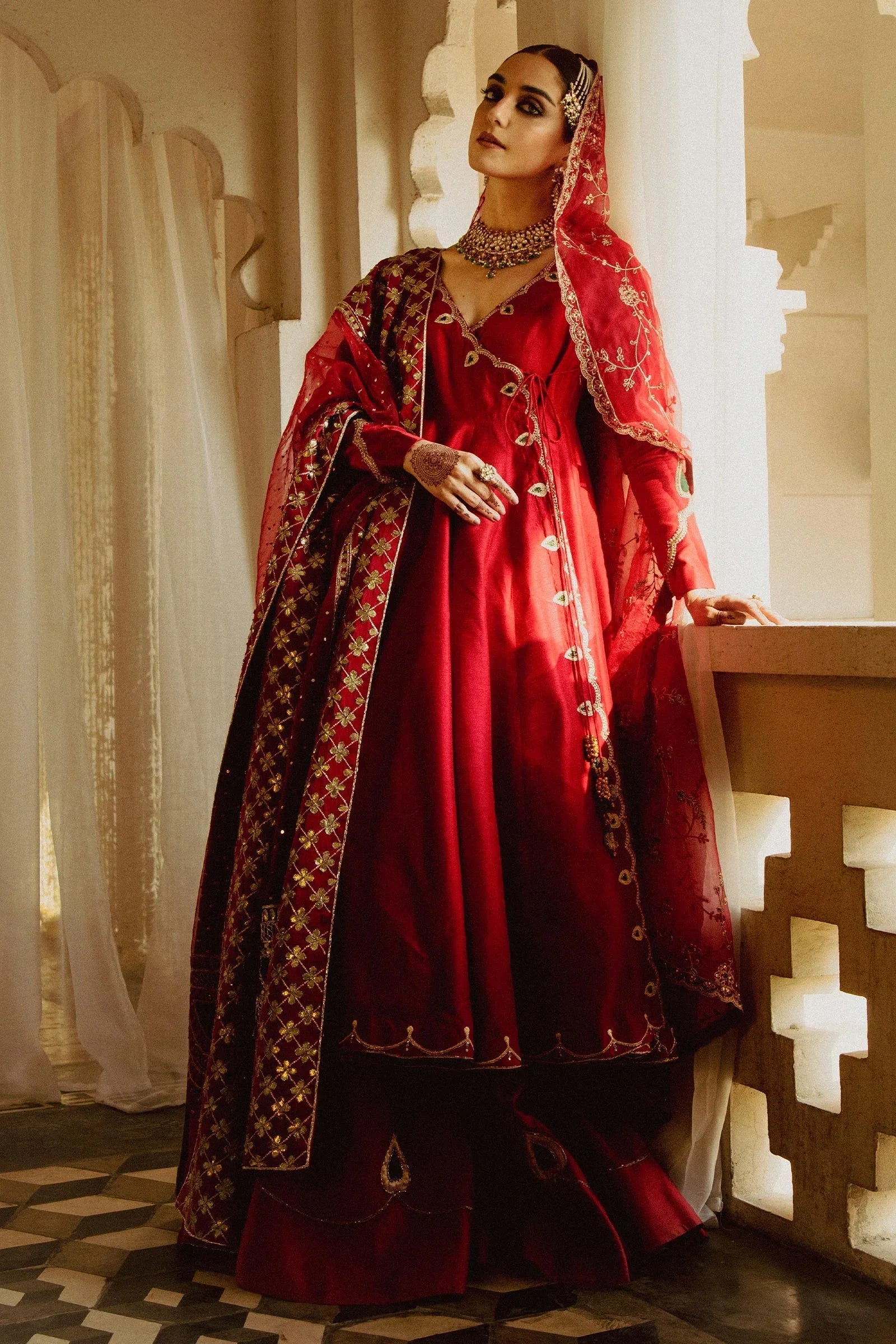 Zara Shahjahan | Bridal 2024 | CHAMPA - Aqsa Fabrics