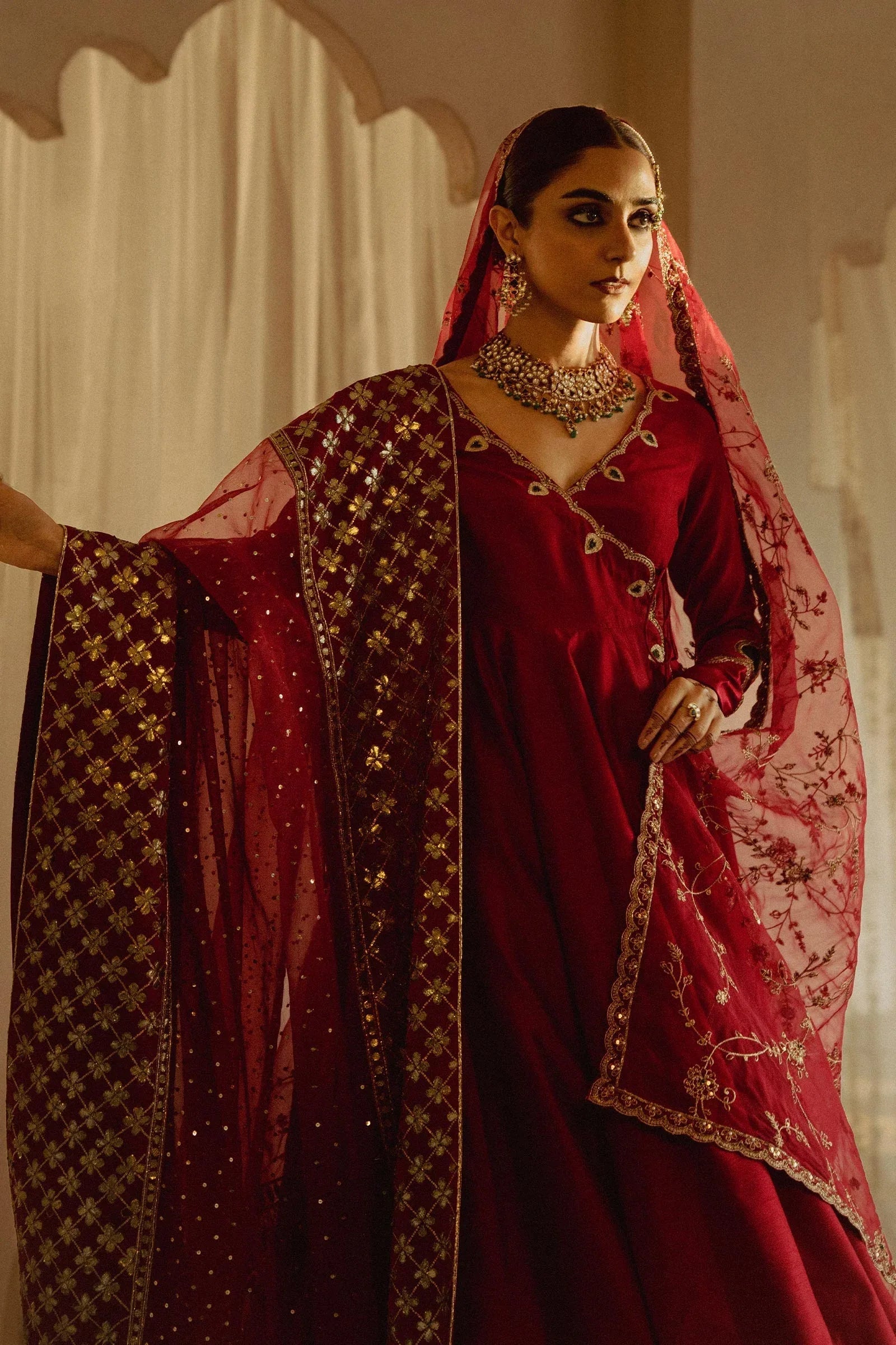 Zara Shahjahan | Bridal 2024 | CHAMPA - Aqsa Fabrics