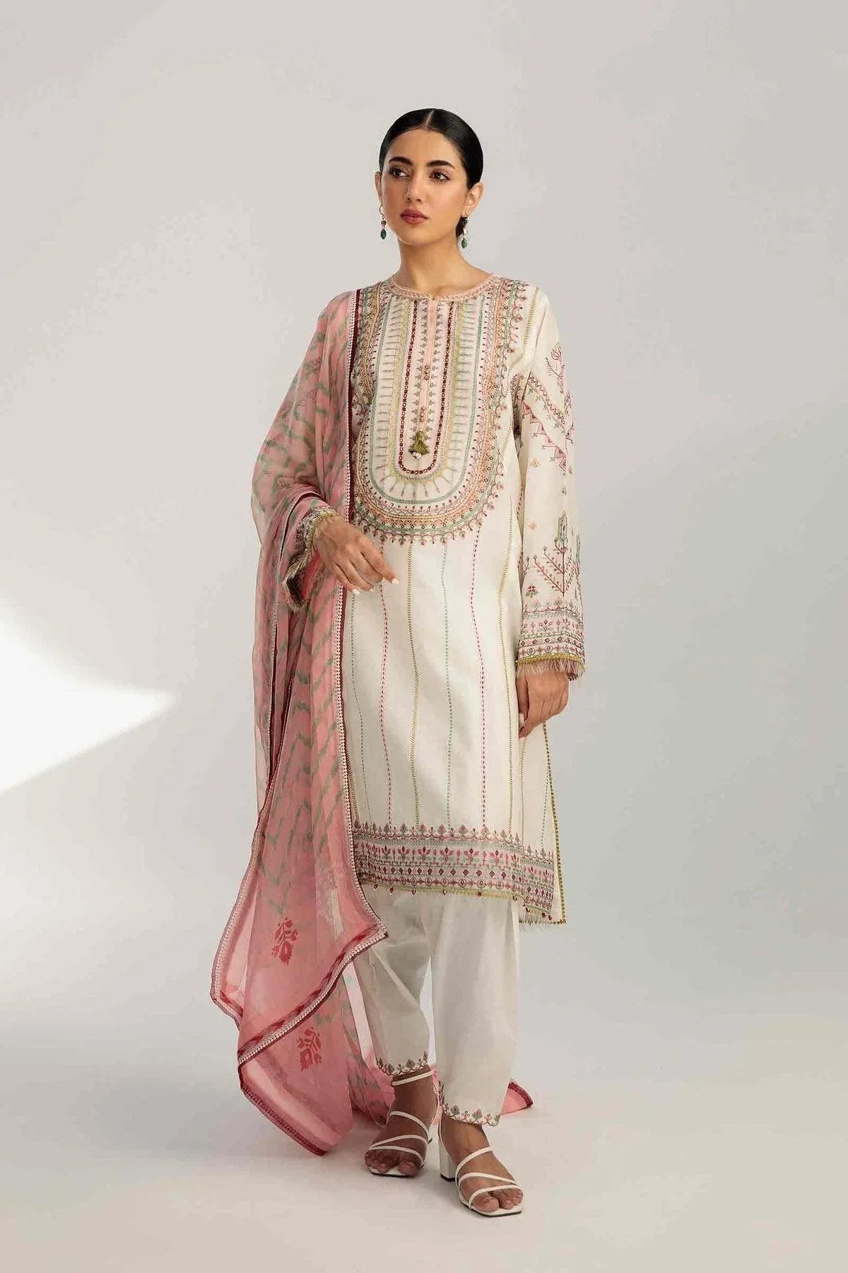 Zara Shahjahan - COCO LAWN SS '23 - Z23-4B - TC-334 - Aqsa Fabrics