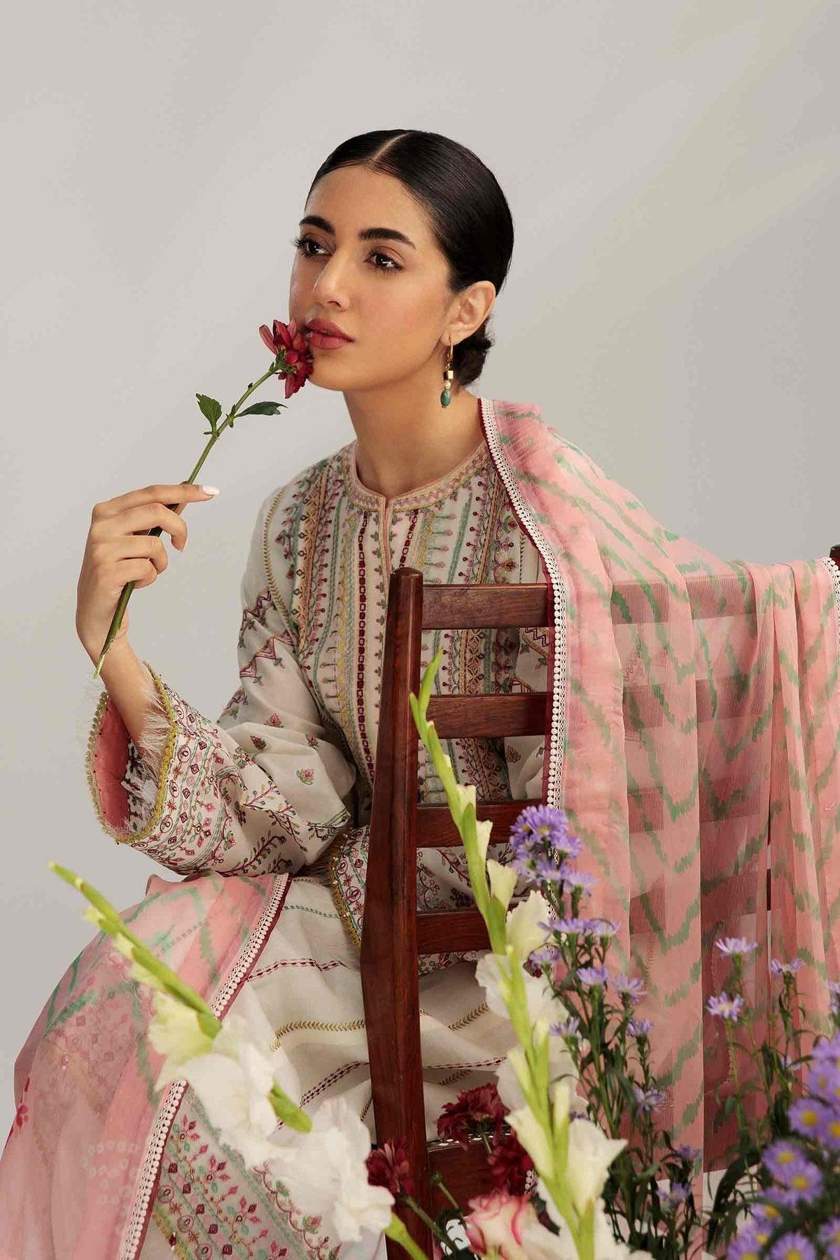 Zara Shahjahan - COCO LAWN SS '23 - Z23-4B - TC-334 - Aqsa Fabrics