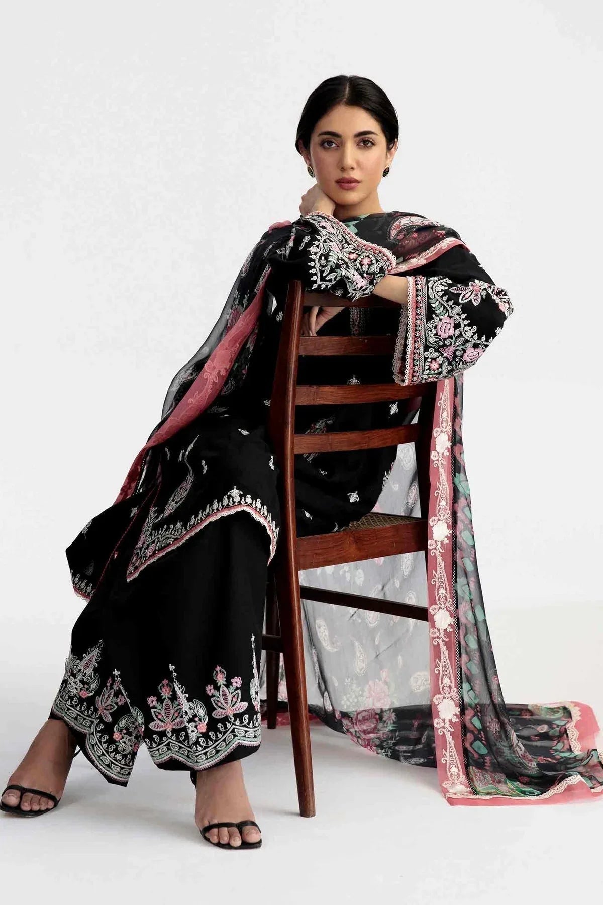 Zara Shahjahan - COCO LAWN SS '23 - Z23-9B - TC-365 - Aqsa Fabrics