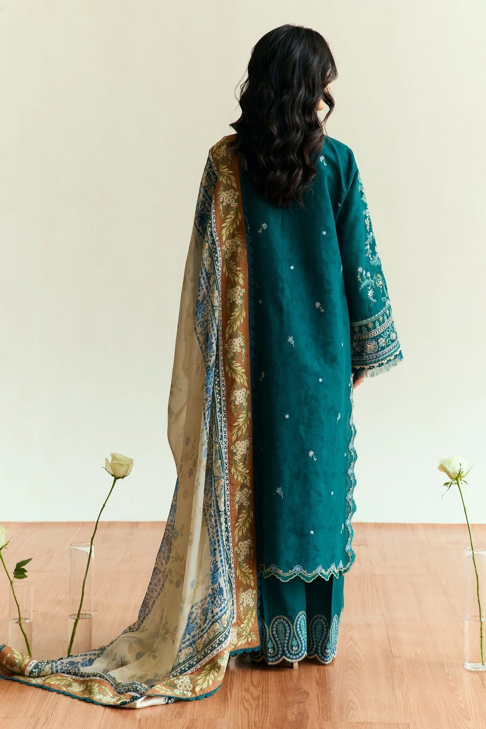 Zara Shahjahan | Coco Eid Edit | Marigold-D4 - Aqsa Fabrics