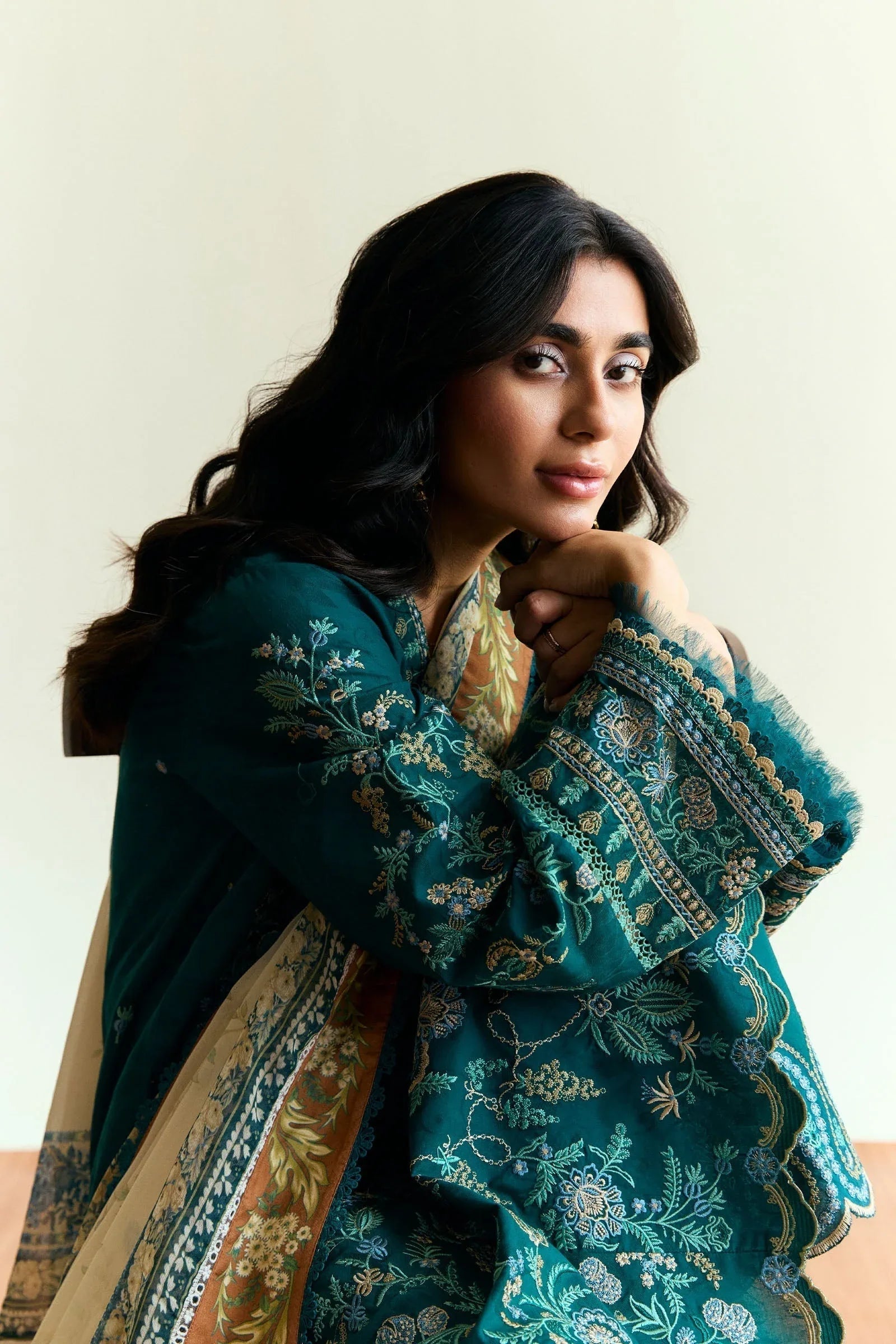 Zara Shahjahan | Coco Eid Edit | Marigold-D4 - Aqsa Fabrics