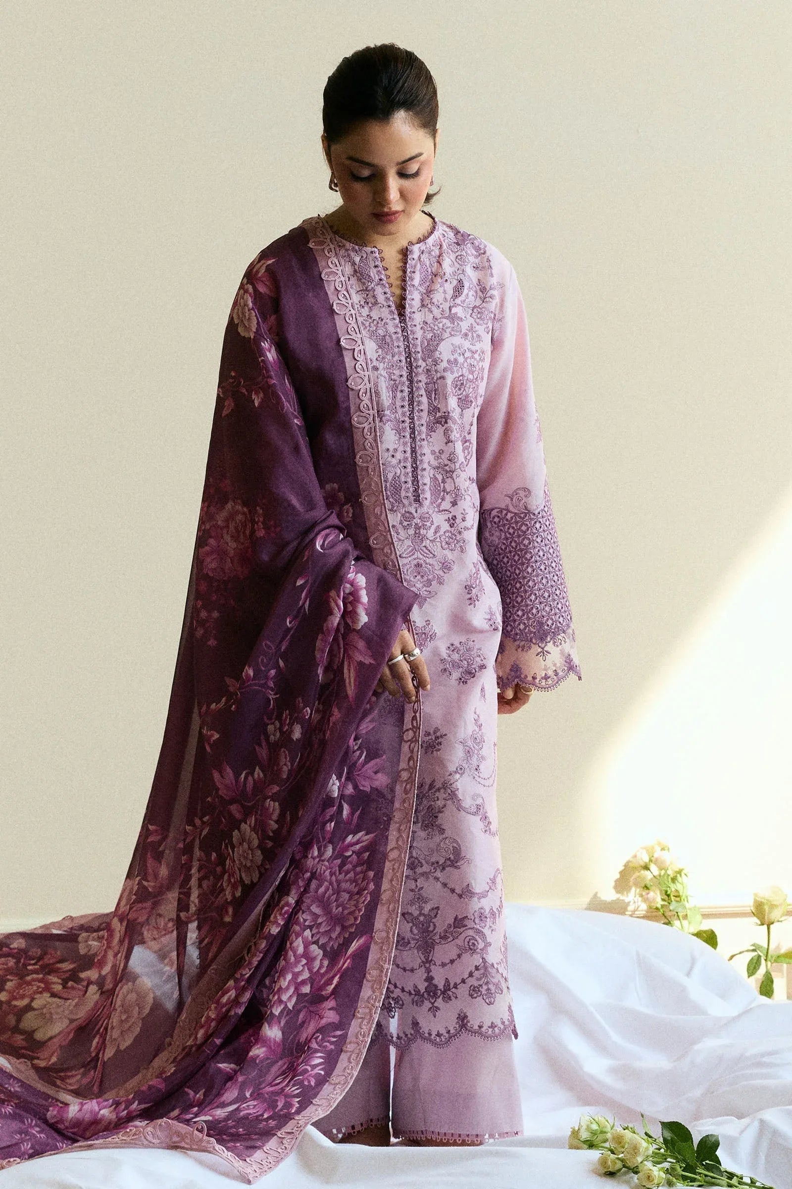 Zara Shahjahan | Coco Eid Edit |Quince-D5 - Aqsa Fabrics
