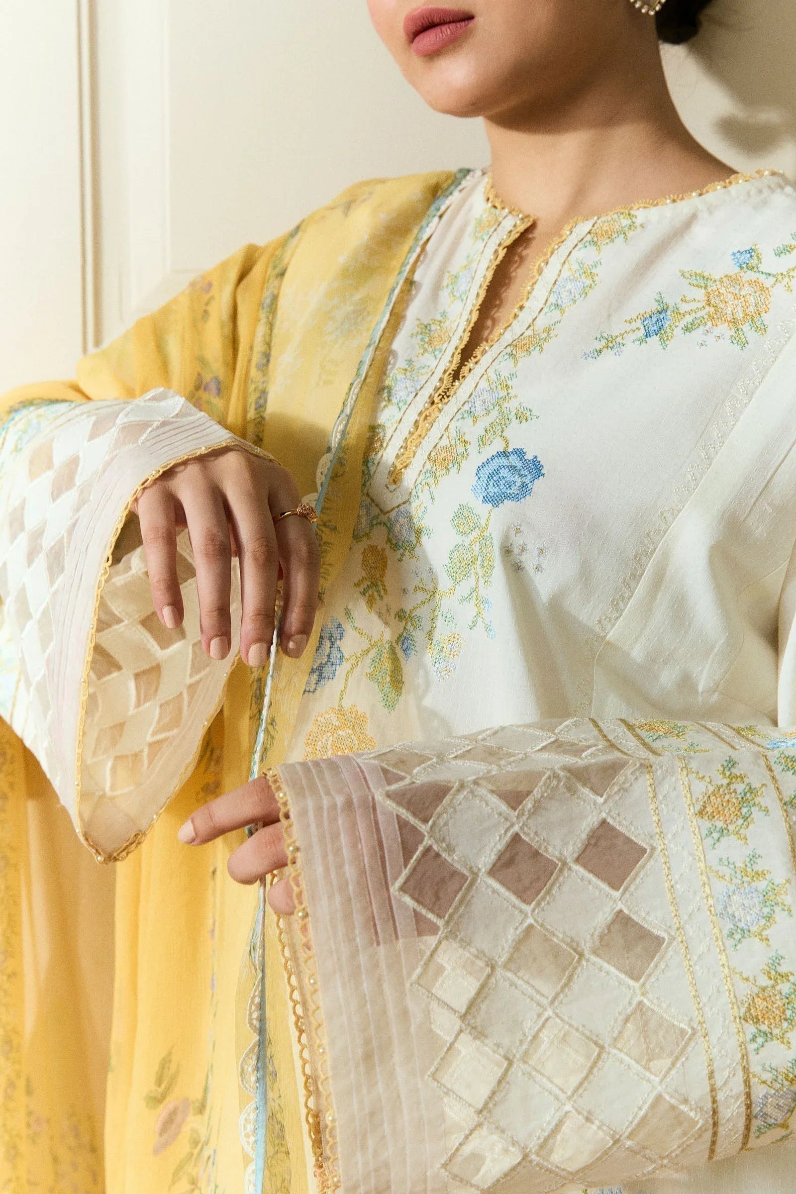 Zara Shahjahan | Coco Eid Edit | Solace-D3 - Aqsa Fabrics