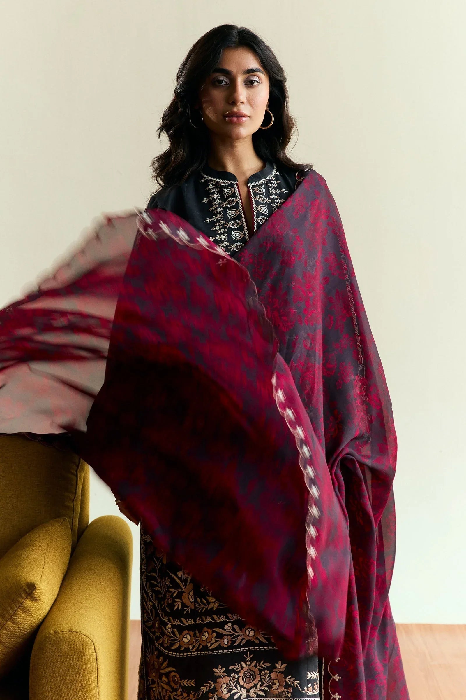 Zara Shahjahan | Coco Eid Edit | Velour-D2 - Aqsa Fabrics