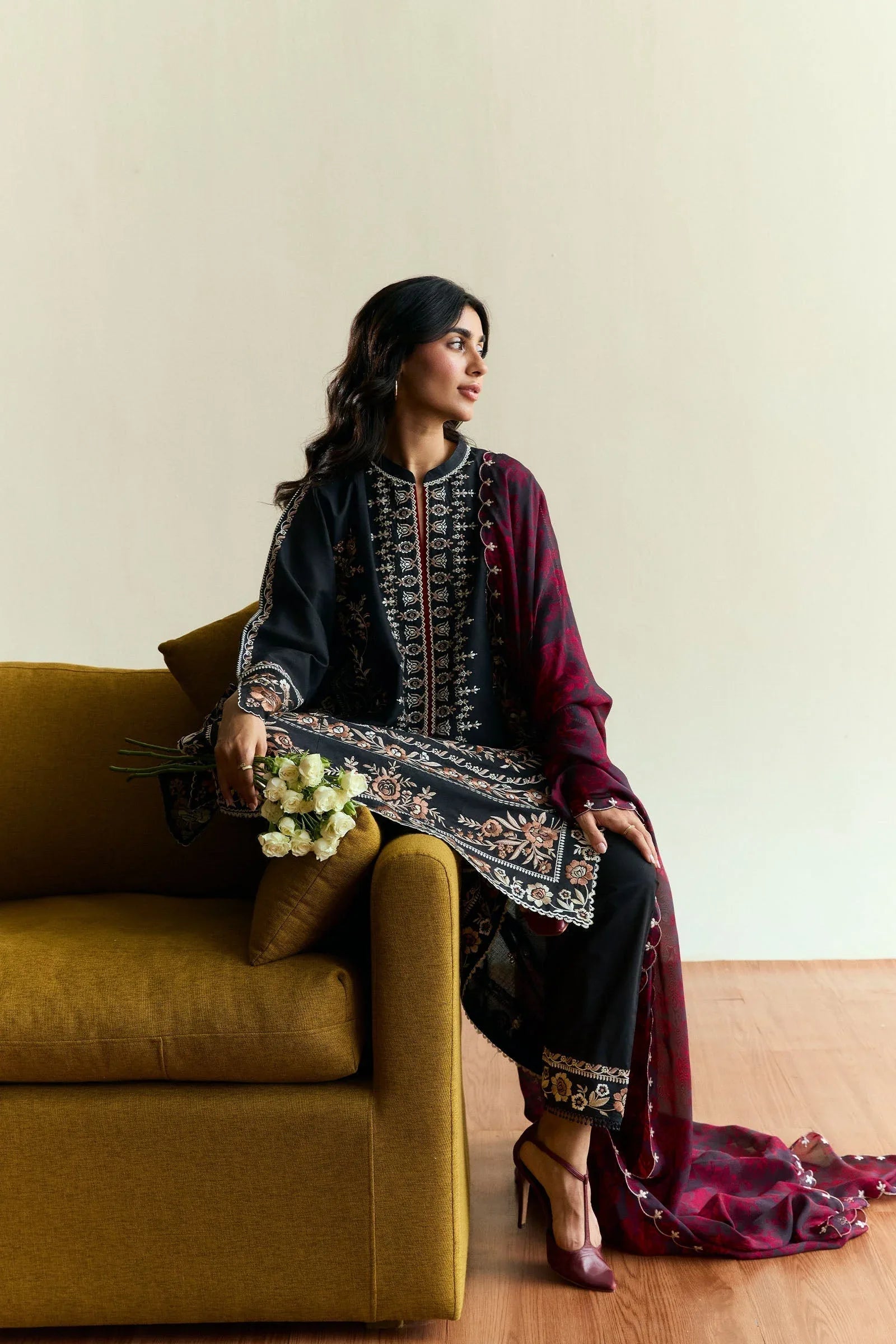 Zara Shahjahan | Coco Eid Edit | Velour-D2 - Aqsa Fabrics