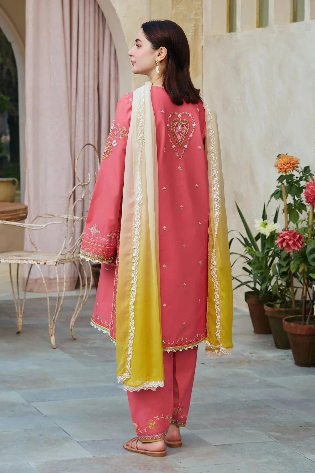 Zara Shahjahan | Coco Lawn 24 | BANO-2B - Aqsa Fabrics
