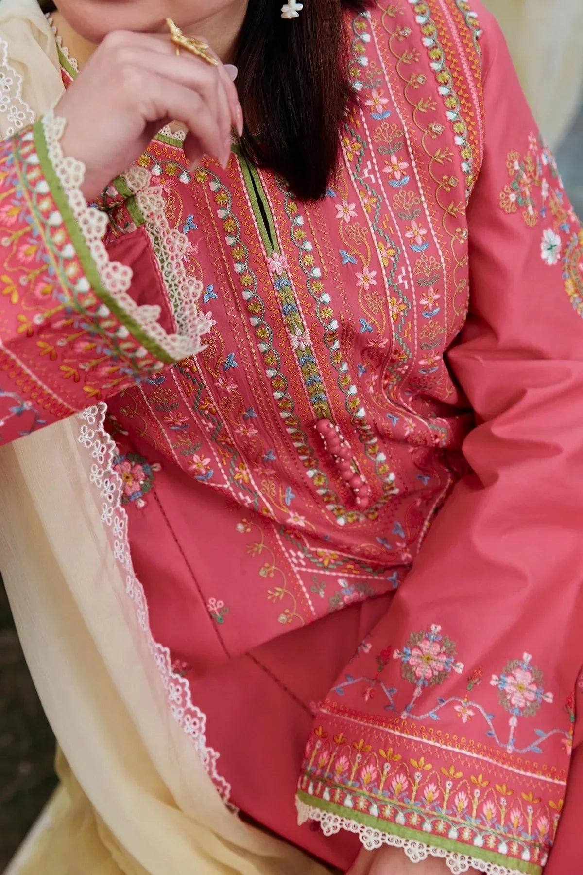 Zara Shahjahan | Coco Lawn 24 | BANO-2B - Aqsa Fabrics