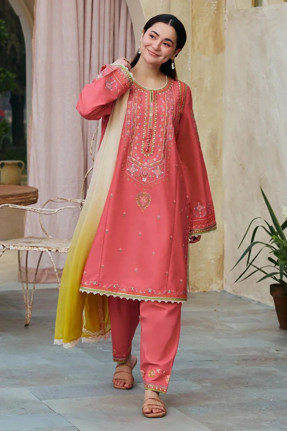 Zara Shahjahan | Coco Lawn 24 | BANO-2B - Aqsa Fabrics