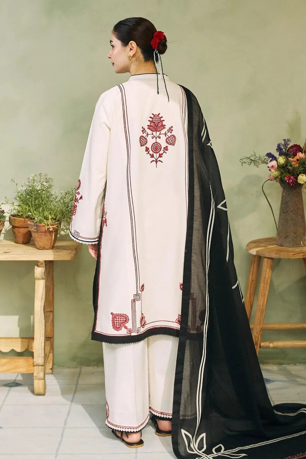 Zara Shahjahan | Coco Lawn 24 | GUL MOHAR-3A - Aqsa Fabrics