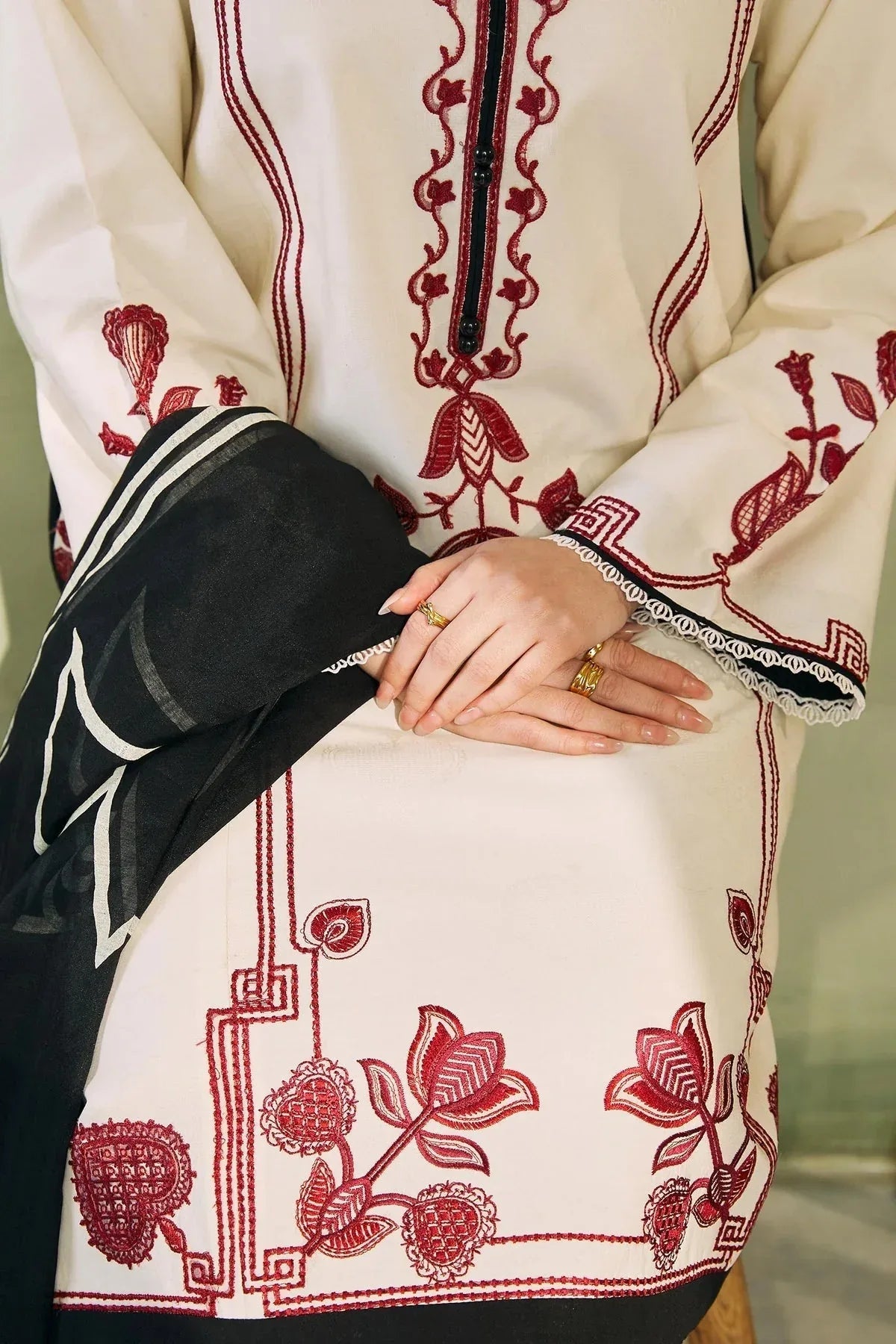 Zara Shahjahan | Coco Lawn 24 | GUL MOHAR-3A - Aqsa Fabrics