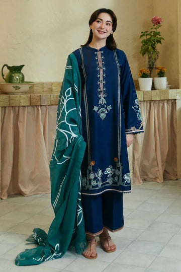 Zara Shahjahan | Coco Lawn 24 | GUL MOHAR-3B - Aqsa Fabrics