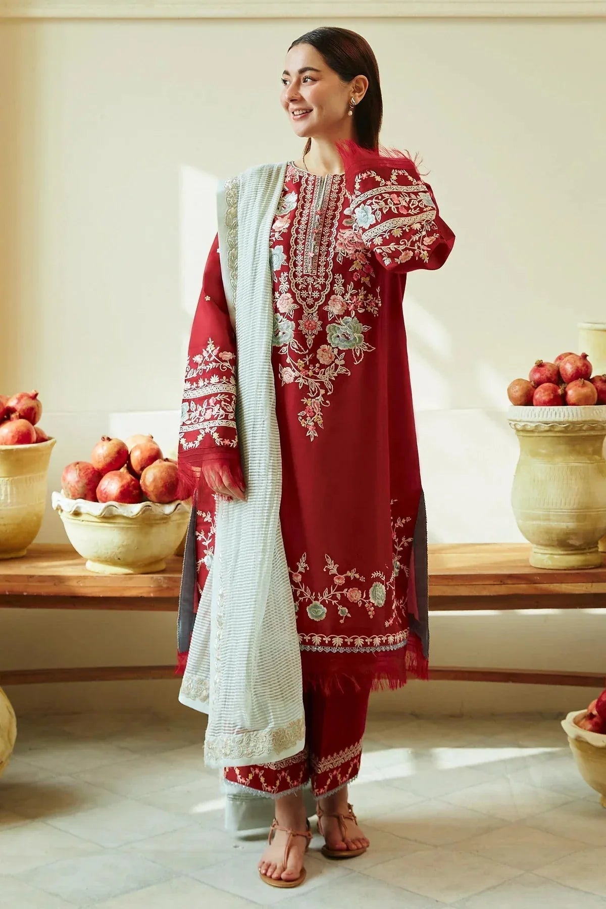 Zara Shahjahan | Coco Lawn 24 | JANAAN-7A - Aqsa Fabrics