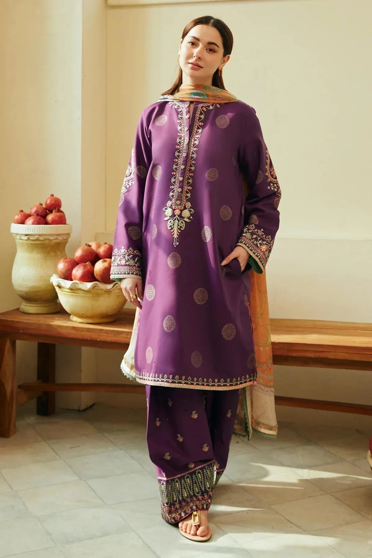 Zara Shahjahan | Coco Lawn 24 | MORNI-9A - Aqsa Fabrics