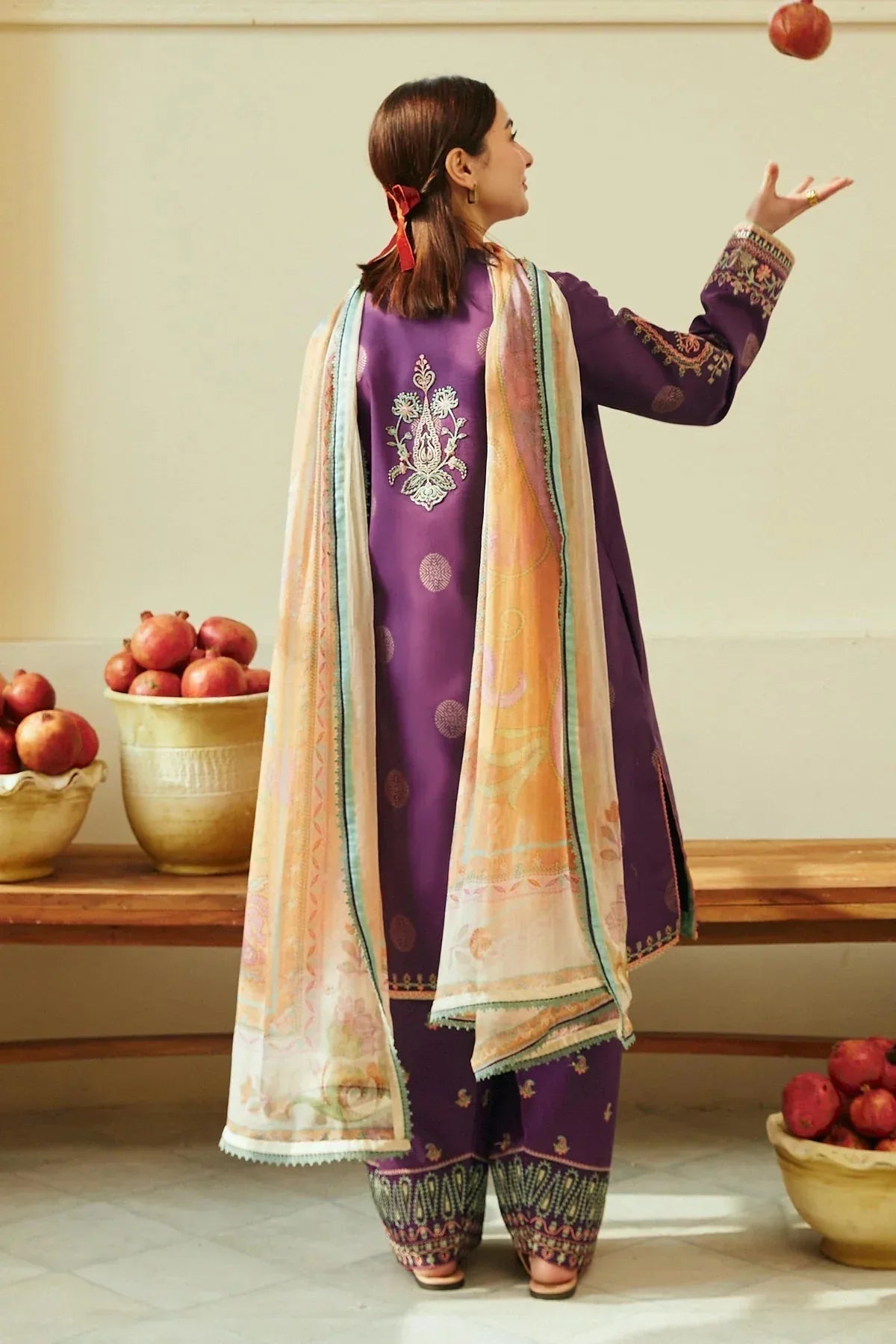 Zara Shahjahan | Coco Lawn 24 | MORNI-9A - Aqsa Fabrics