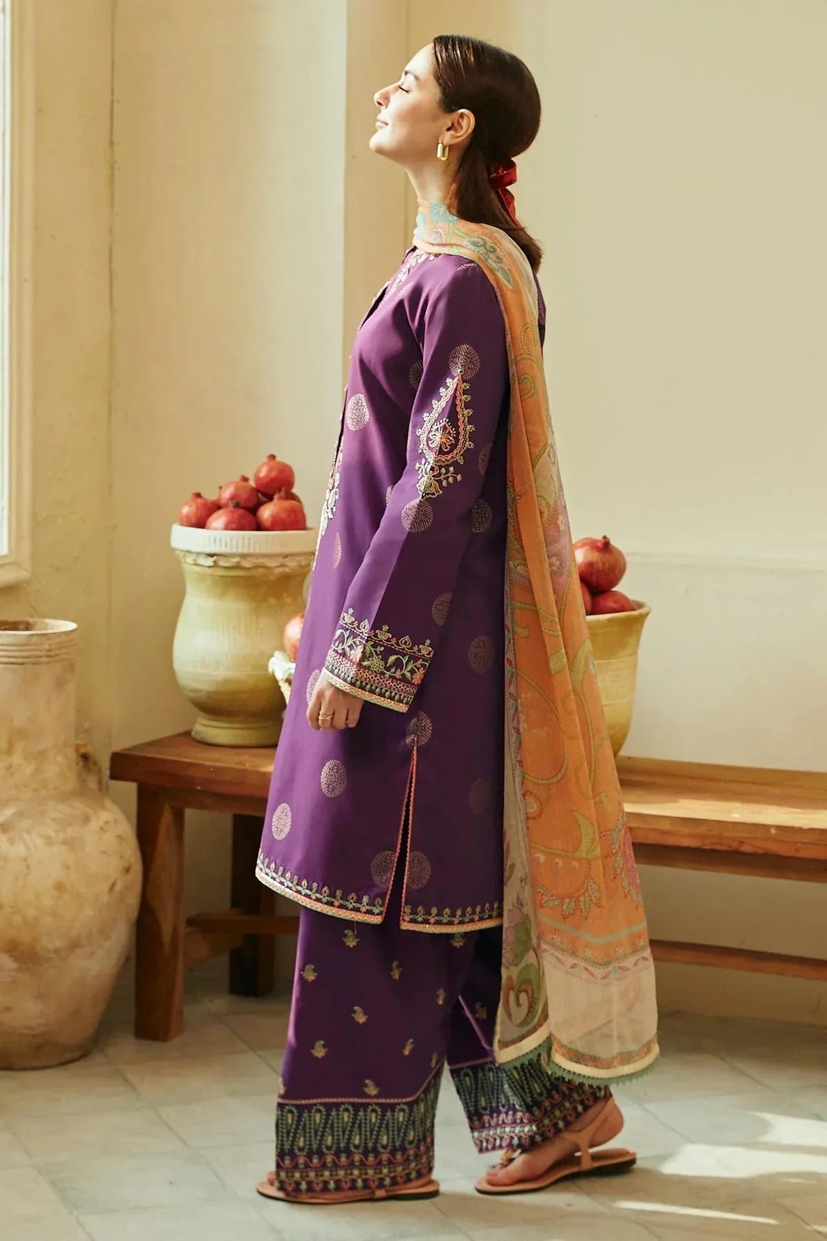Zara Shahjahan | Coco Lawn 24 | MORNI-9A - Aqsa Fabrics
