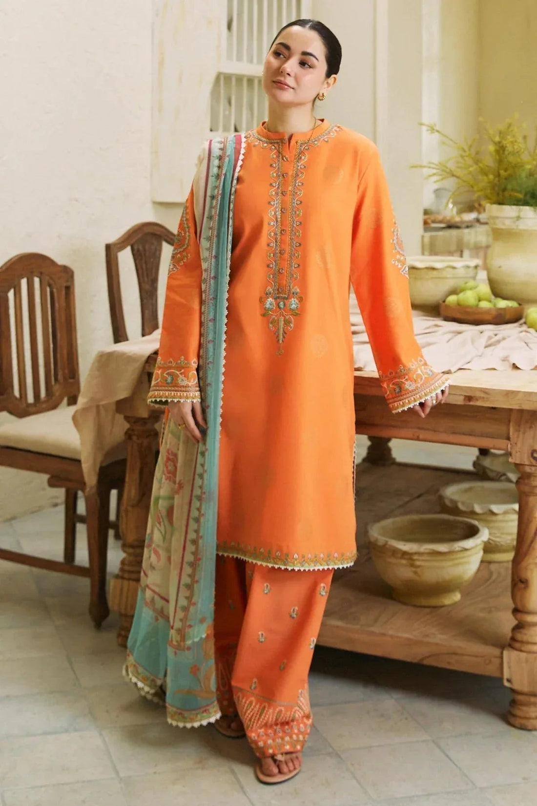 Zara Shahjahan | Coco Lawn 24 | MORNI-9B - Aqsa Fabrics