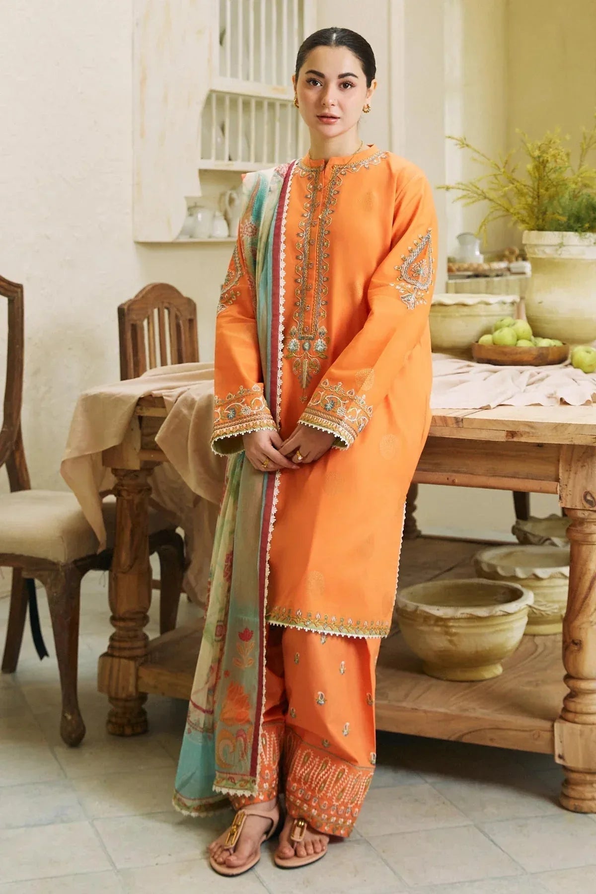 Zara Shahjahan | Coco Lawn 24 | MORNI-9B - Aqsa Fabrics
