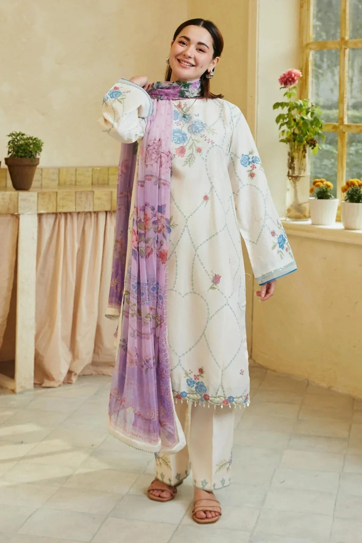 Zara Shahjahan | Coco Lawn 24 | RUHI-10A - Aqsa Fabrics