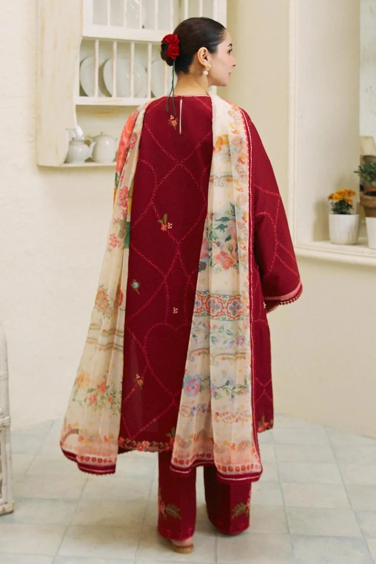 Zara Shahjahan | Coco Lawn 24 | RUHI-10B - Aqsa Fabrics
