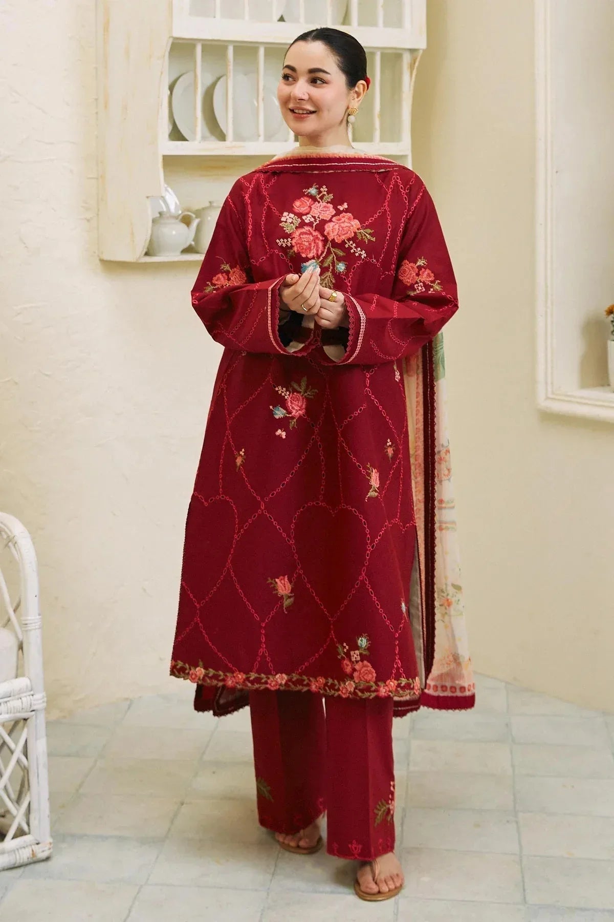 Zara Shahjahan | Coco Lawn 24 | RUHI-10B - Aqsa Fabrics