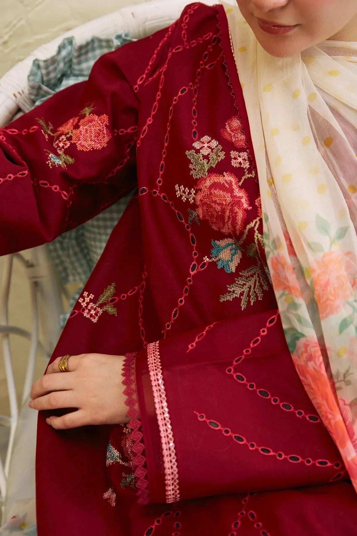Zara Shahjahan | Coco Lawn 24 | RUHI-10B - Aqsa Fabrics