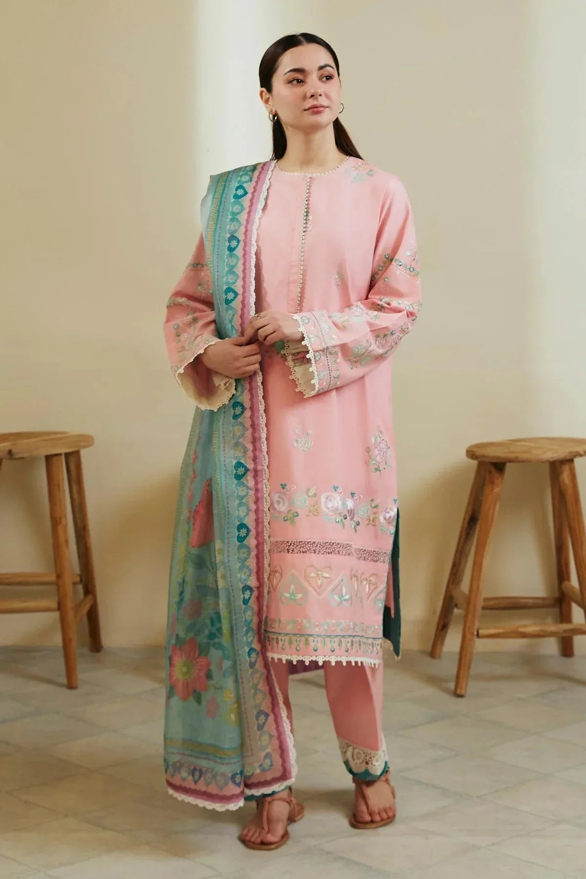 Zara Shahjahan | Coco Lawn 24 | ZOYA-8A - Aqsa Fabrics