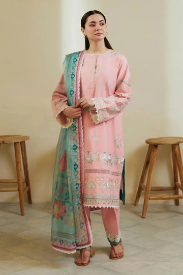 Zara Shahjahan | Coco Lawn 24 | ZOYA-8A - Aqsa Fabrics