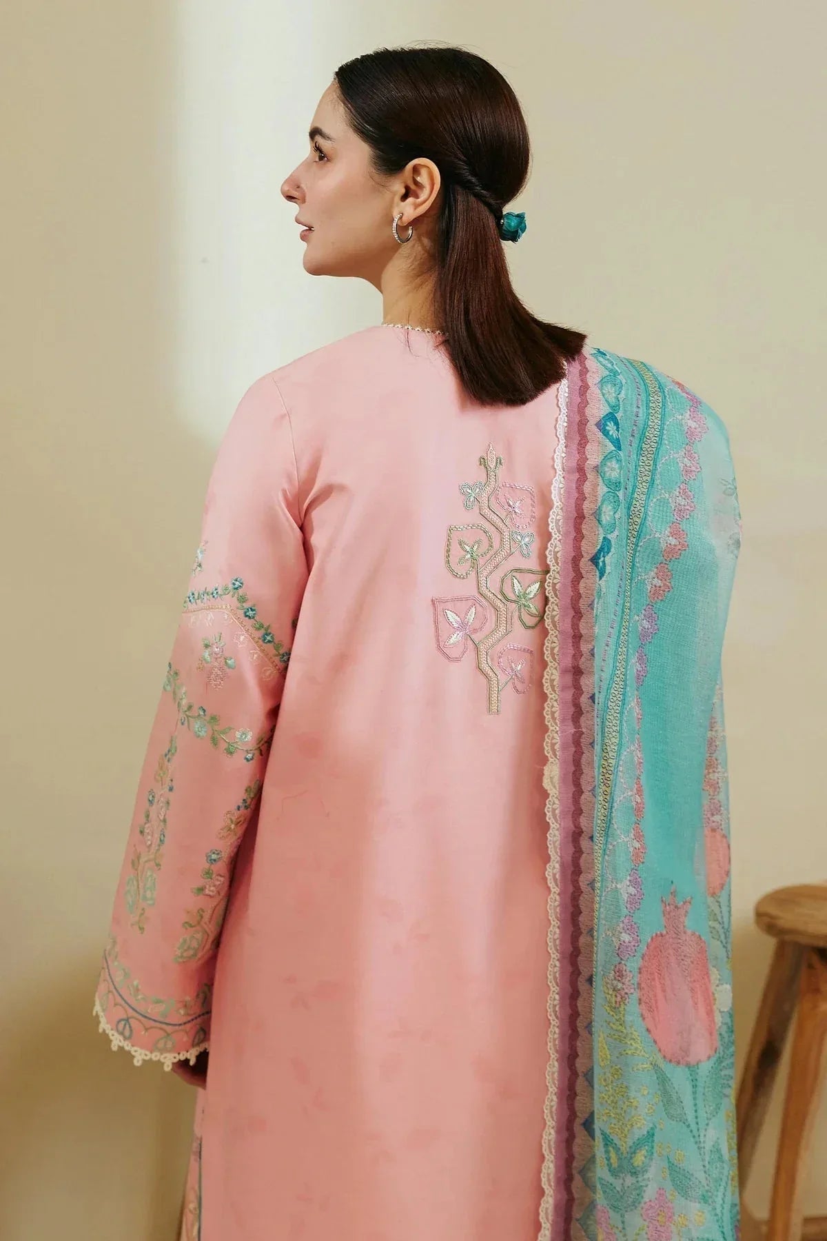 Zara Shahjahan | Coco Lawn 24 | ZOYA-8A - Aqsa Fabrics
