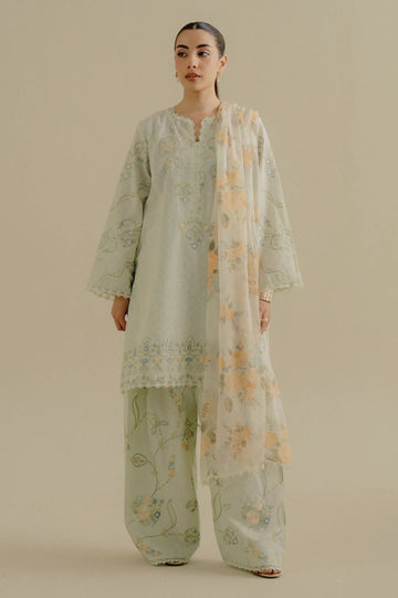 Zara Shahjahan | Coco Lawn 25 | Elva-1B - Aqsa Fabrics