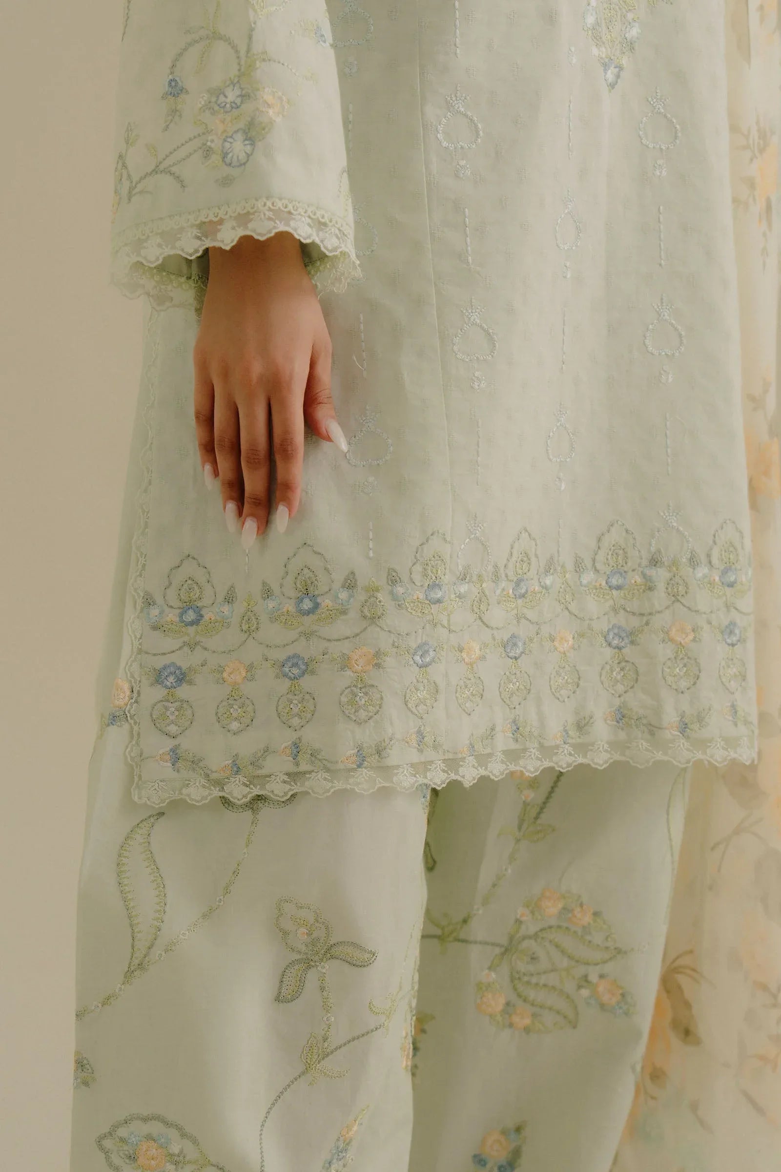 Zara Shahjahan | Coco Lawn 25 | Elva-1B - Aqsa Fabrics