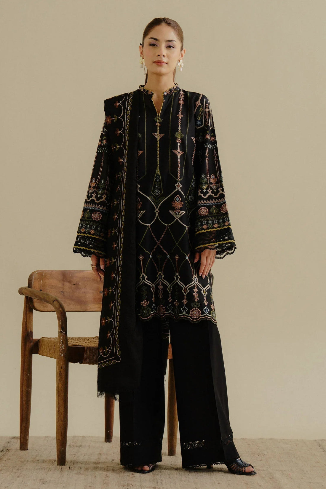 Zara Shahjahan | Coco Lawn 25 | Iris-2A - Aqsa Fabrics