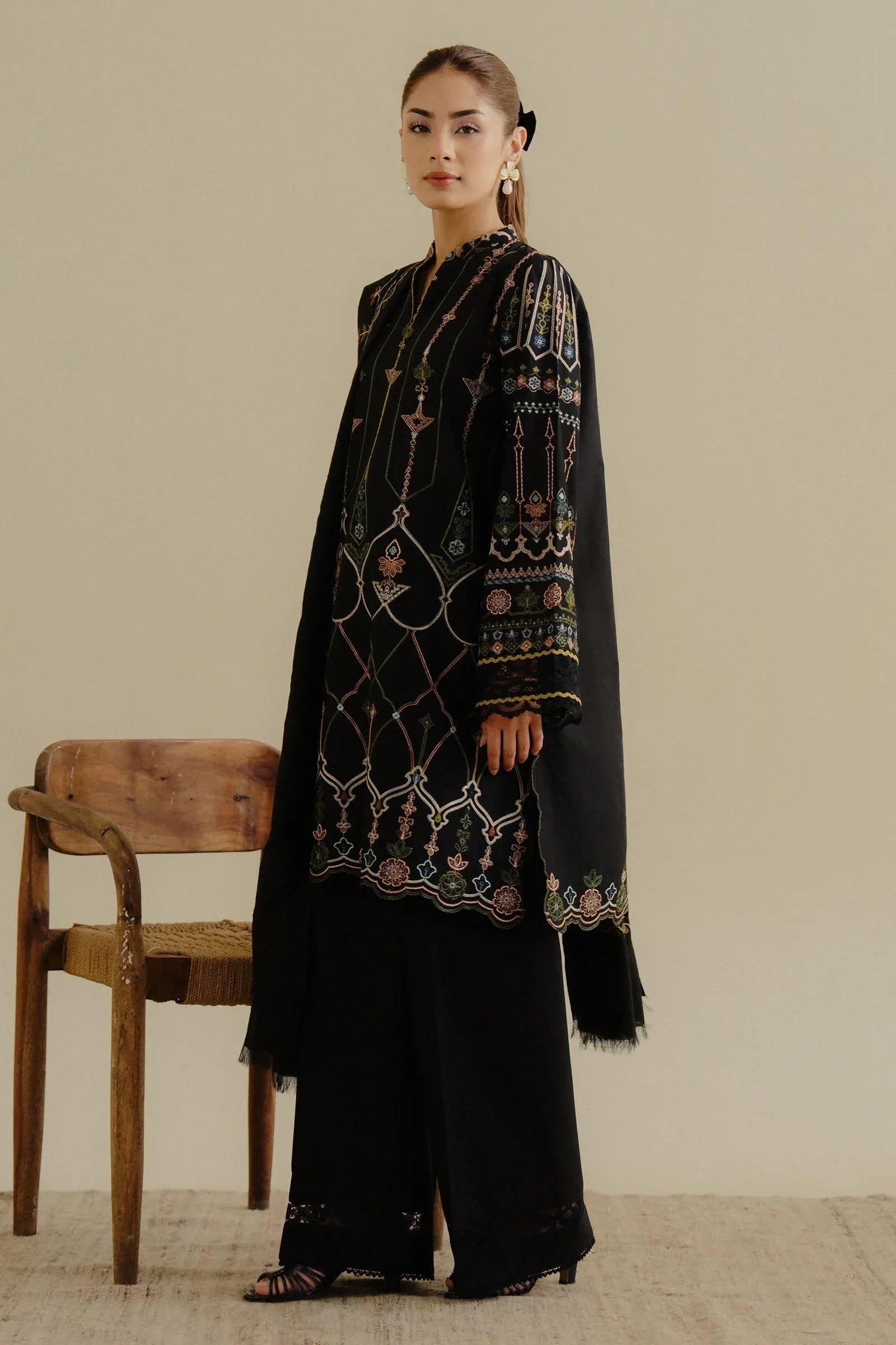 Zara Shahjahan | Coco Lawn 25 | Iris-2A - Aqsa Fabrics