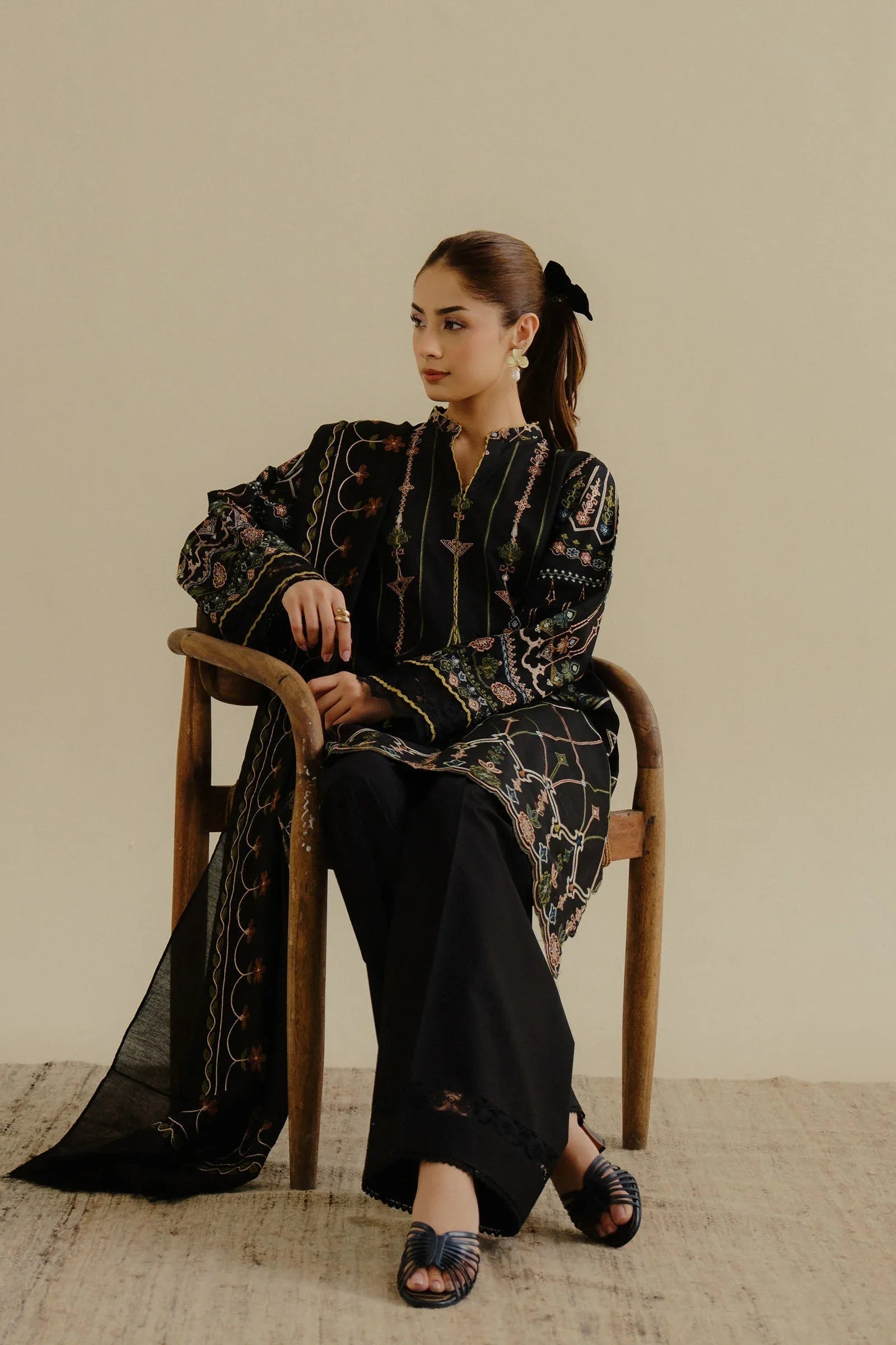 Zara Shahjahan | Coco Lawn 25 | Iris-2A - Aqsa Fabrics
