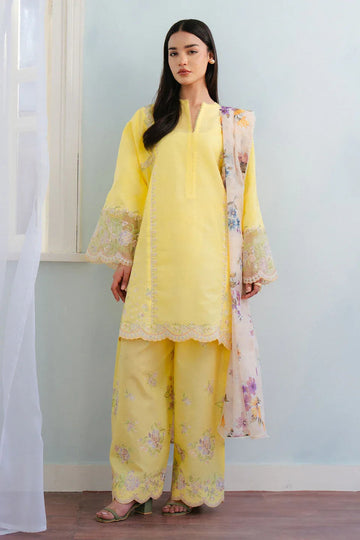 Zara Shahjahan | Coco Lawn 25 | MEADOW-8A - Aqsa Fabrics