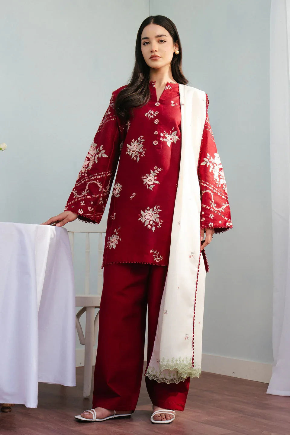 Zara Shahjahan | Coco Lawn 25 | NORA-10A - Aqsa Fabrics
