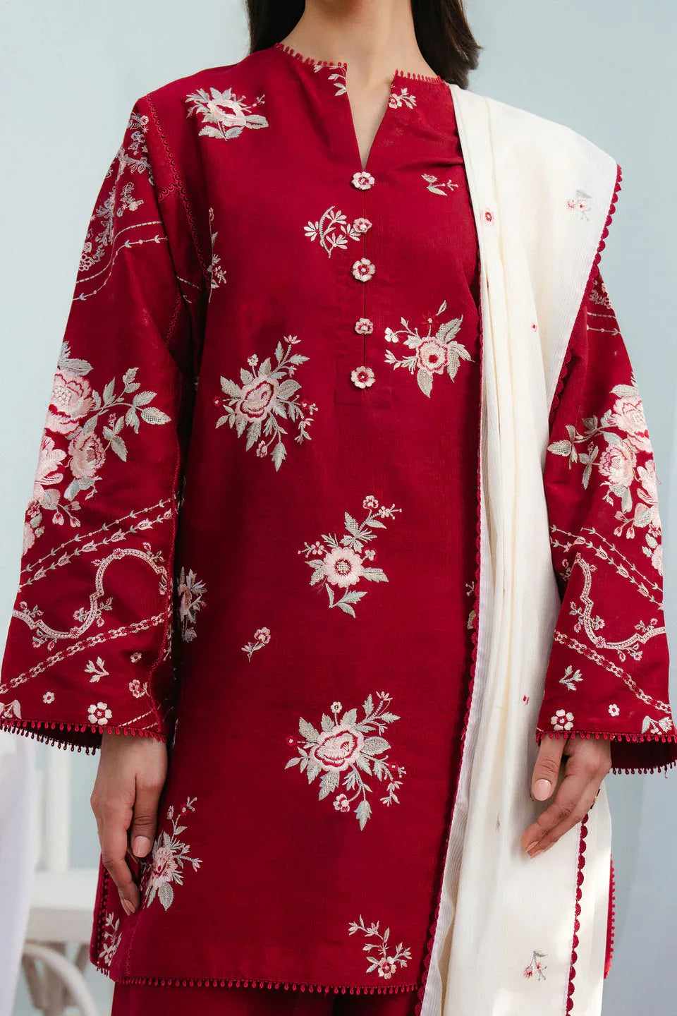 Zara Shahjahan | Coco Lawn 25 | NORA-10A - Aqsa Fabrics
