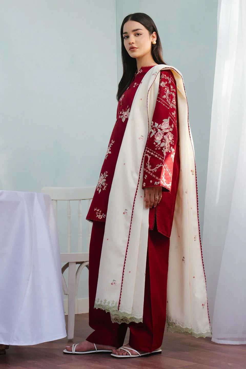 Zara Shahjahan | Coco Lawn 25 | NORA-10A - Aqsa Fabrics