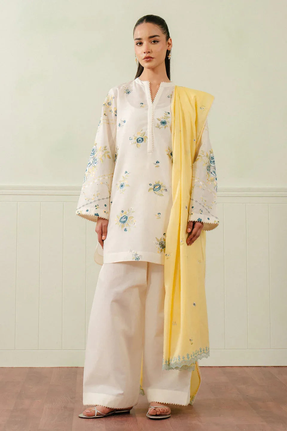 Zara Shahjahan | Coco Lawn 25 | NORA-10B - Aqsa Fabrics