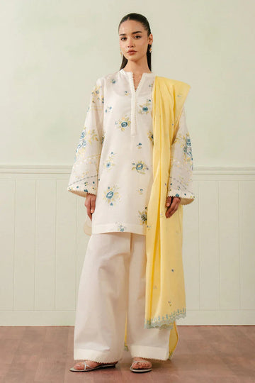 Zara Shahjahan | Coco Lawn 25 | NORA-10B - Aqsa Fabrics