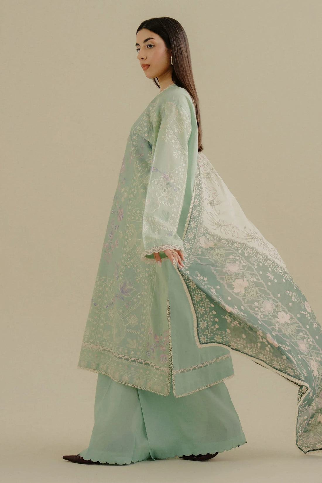 Zara Shahjahan | Coco Lawn 25 | Nyssa-10A - Aqsa Fabrics