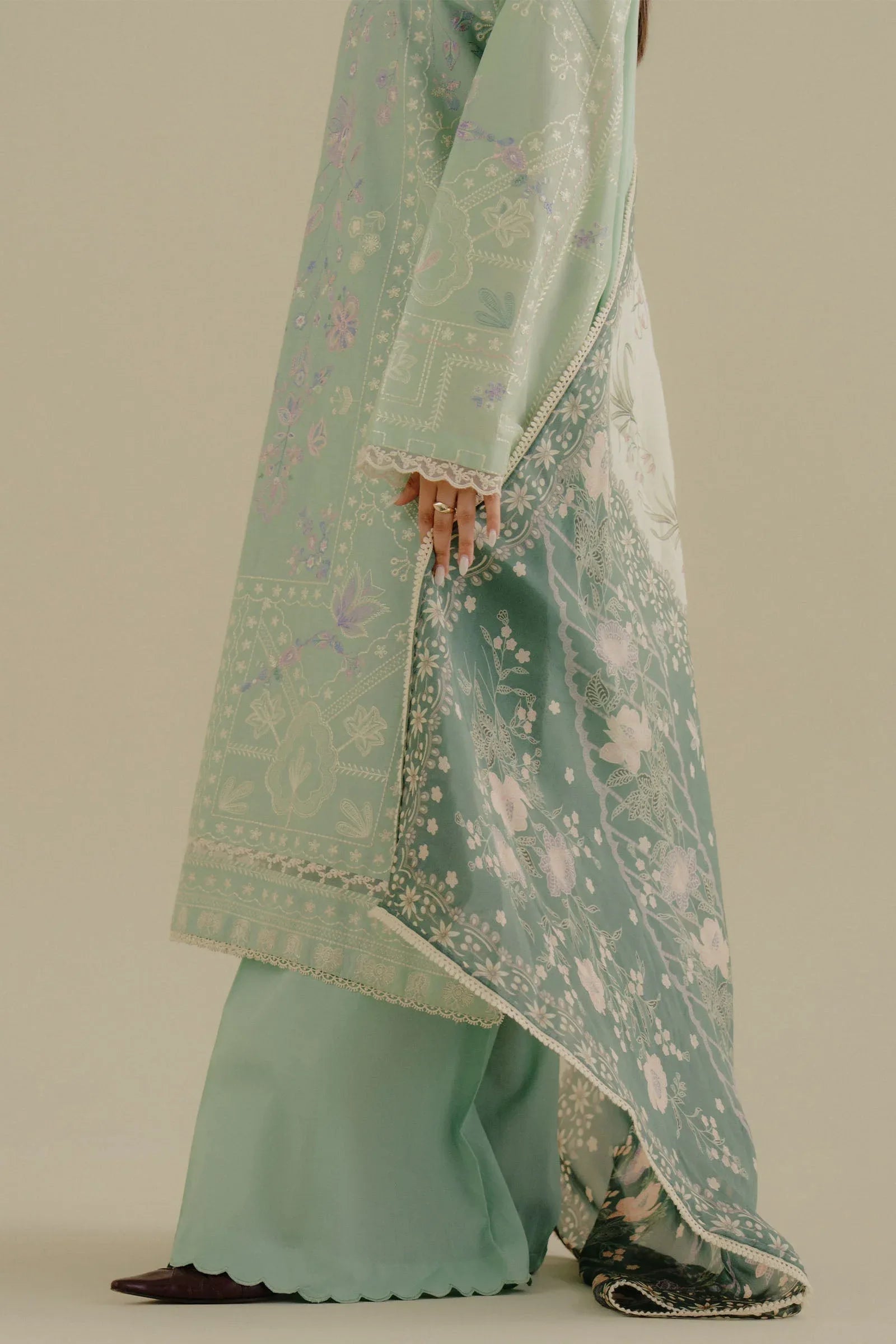 Zara Shahjahan | Coco Lawn 25 | Nyssa-10A - Aqsa Fabrics