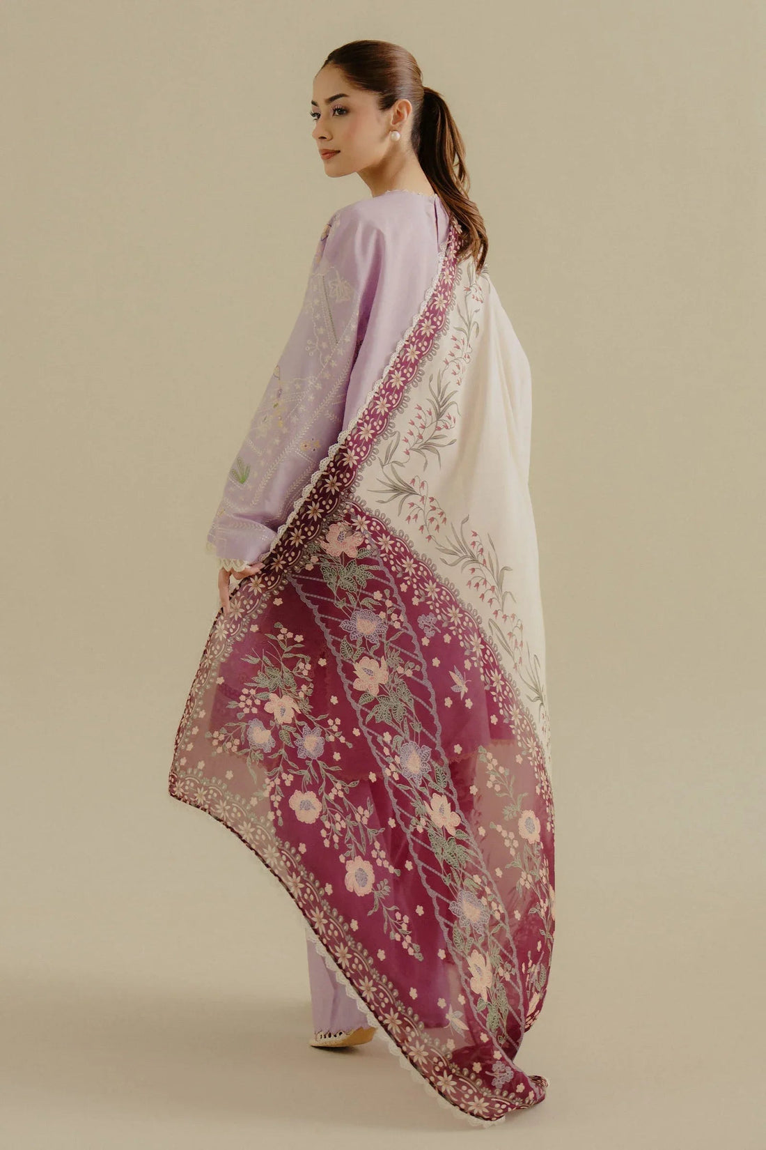 Zara Shahjahan | Coco Lawn 25 | Nyssa-10B - Aqsa Fabrics