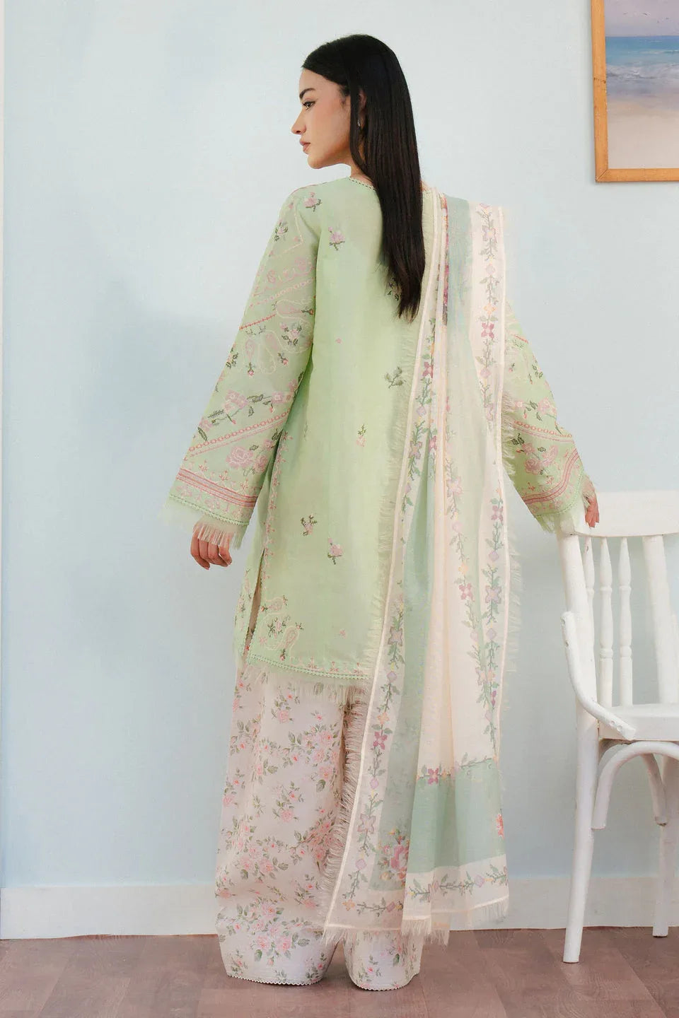 Zara Shahjahan | Coco Lawn 25 | SERENE-2A - Aqsa Fabrics