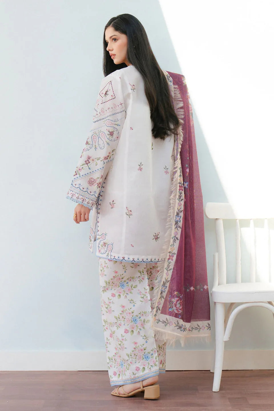 Zara Shahjahan | Coco Lawn 25 | SERENE-2B - Aqsa Fabrics