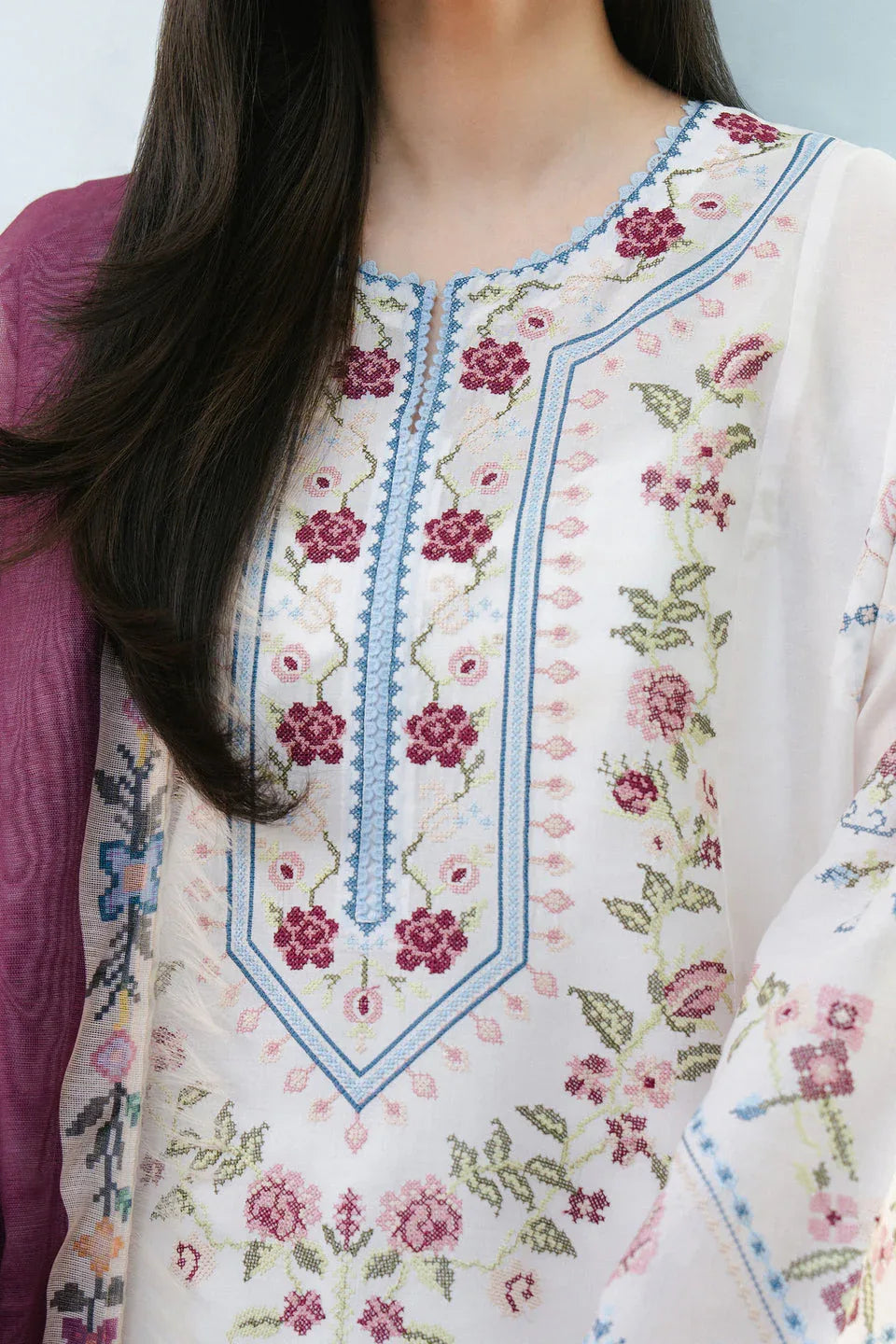 Zara Shahjahan | Coco Lawn 25 | SERENE-2B - Aqsa Fabrics