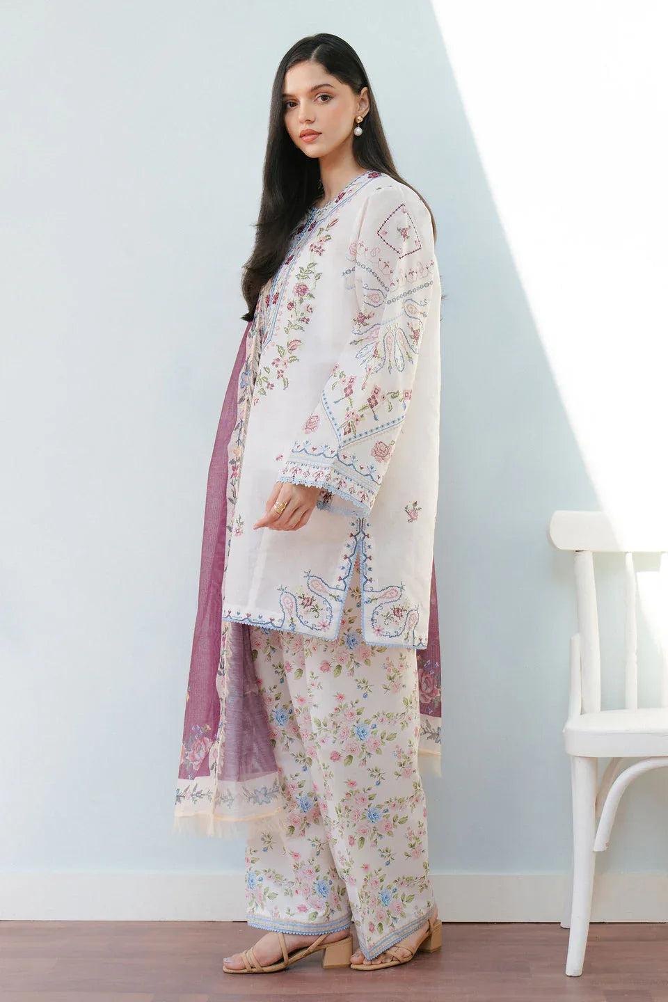 Zara Shahjahan | Coco Lawn 25 | SERENE-2B - Aqsa Fabrics