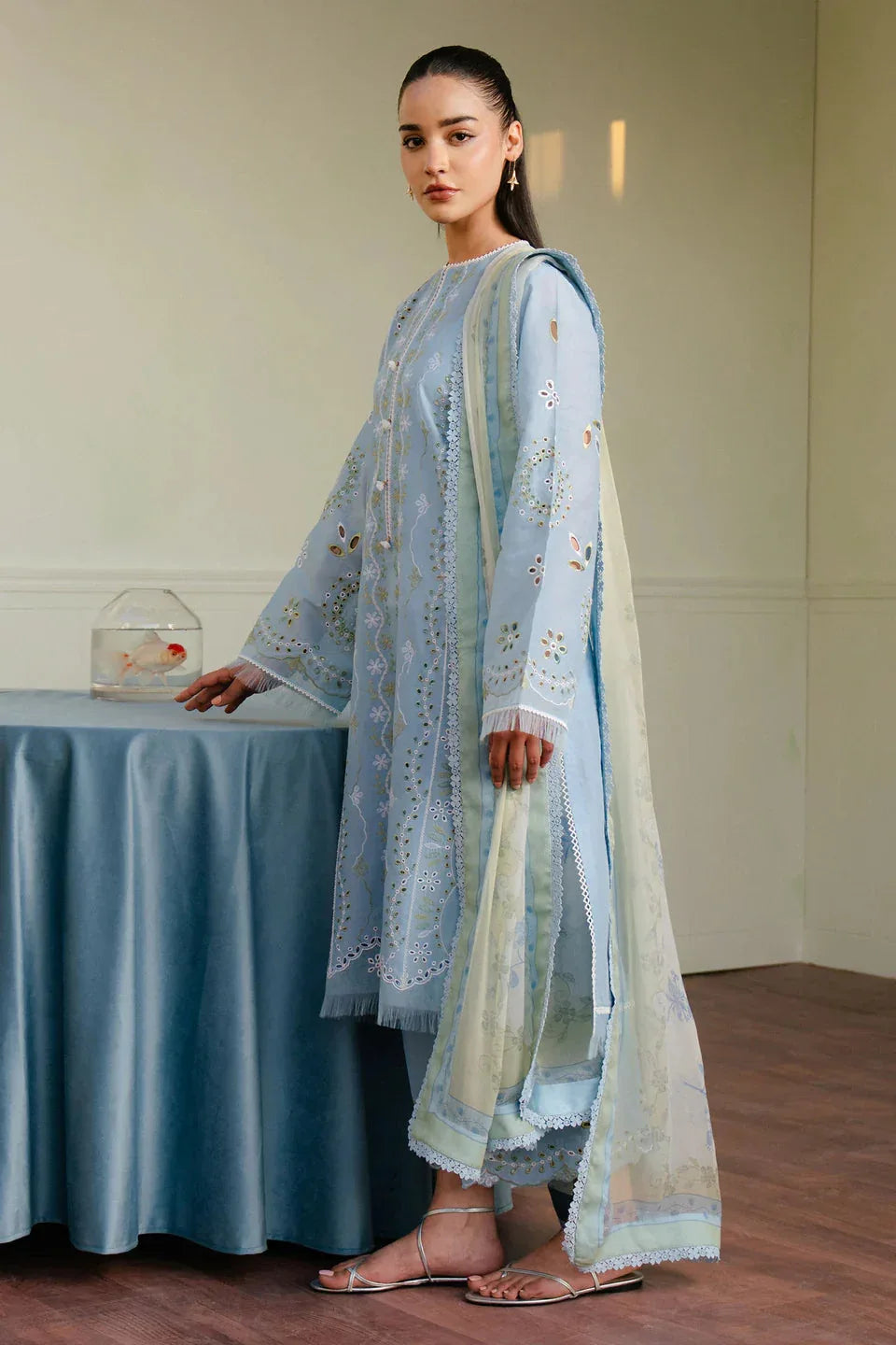 Zara Shahjahan | Coco Lawn 25 | SILAS-5A - Aqsa Fabrics